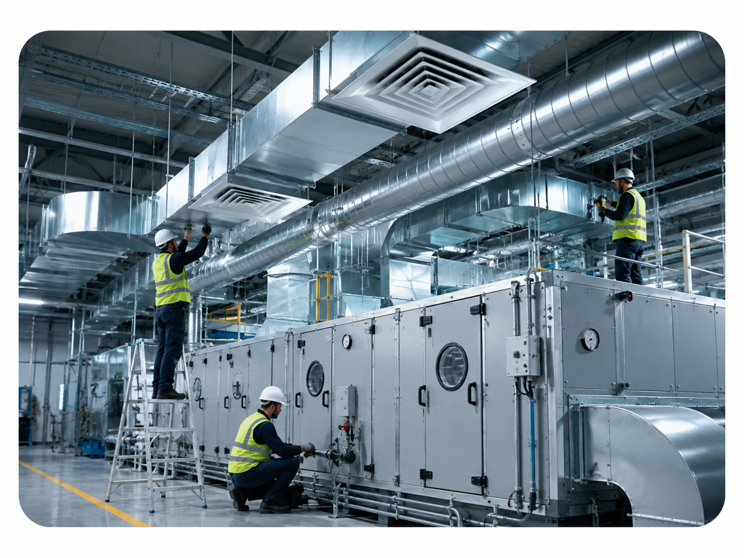 Industrial HVAC Ducting